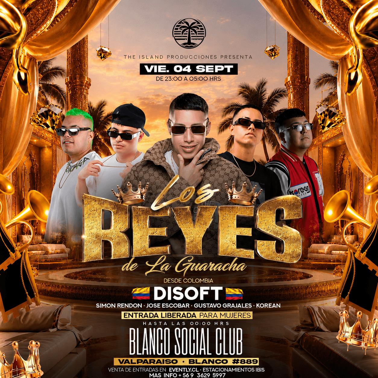 LOS REYES DE LA GUARACHA image}